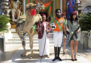 crans montana jessica moretti posait lors de la presentation du film de sacha baron cohen a cannes