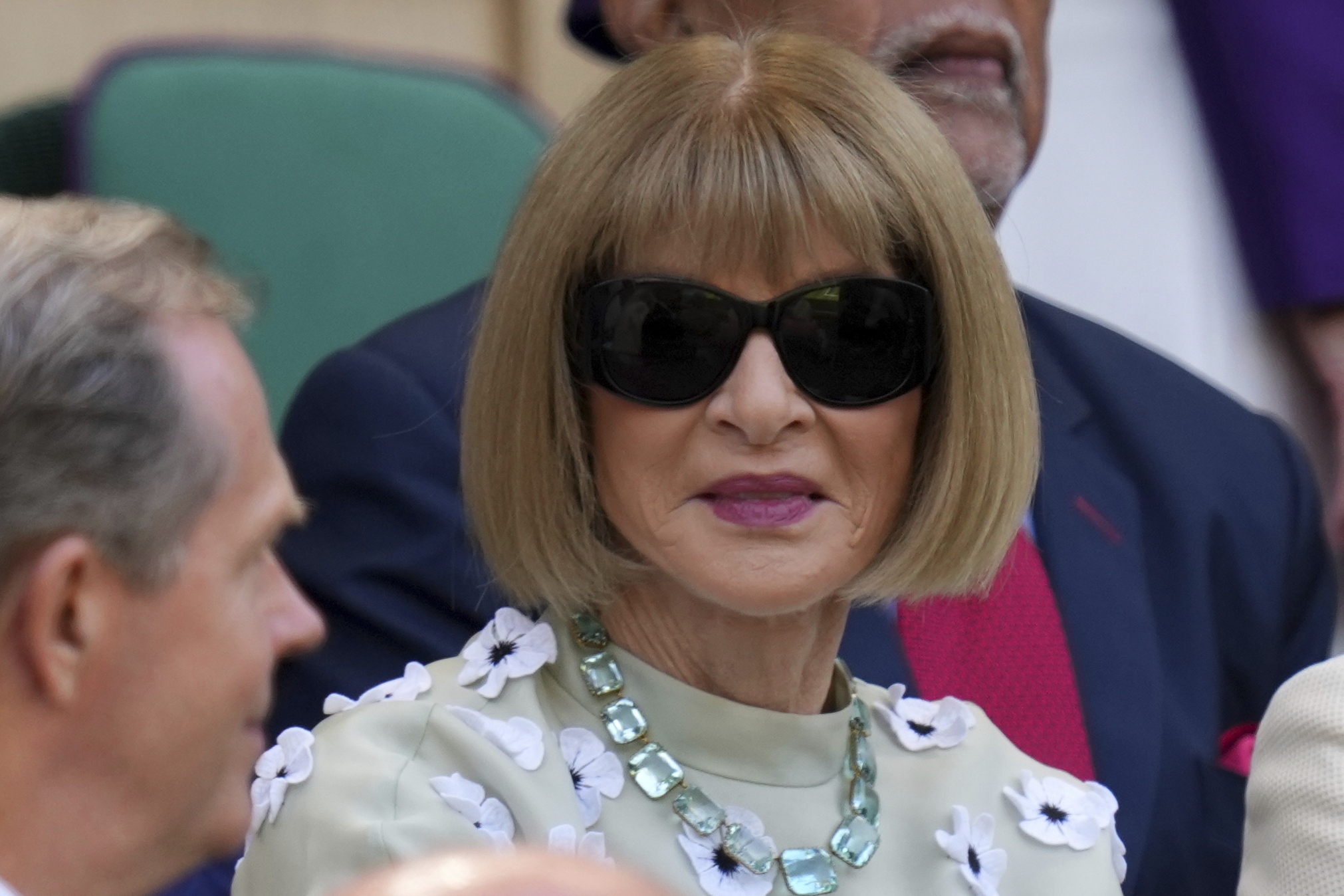 Mort de Valentino, Anna Wintour aux funérailles du styliste 1 mort de valentino anna wintour aux funerailles du styliste