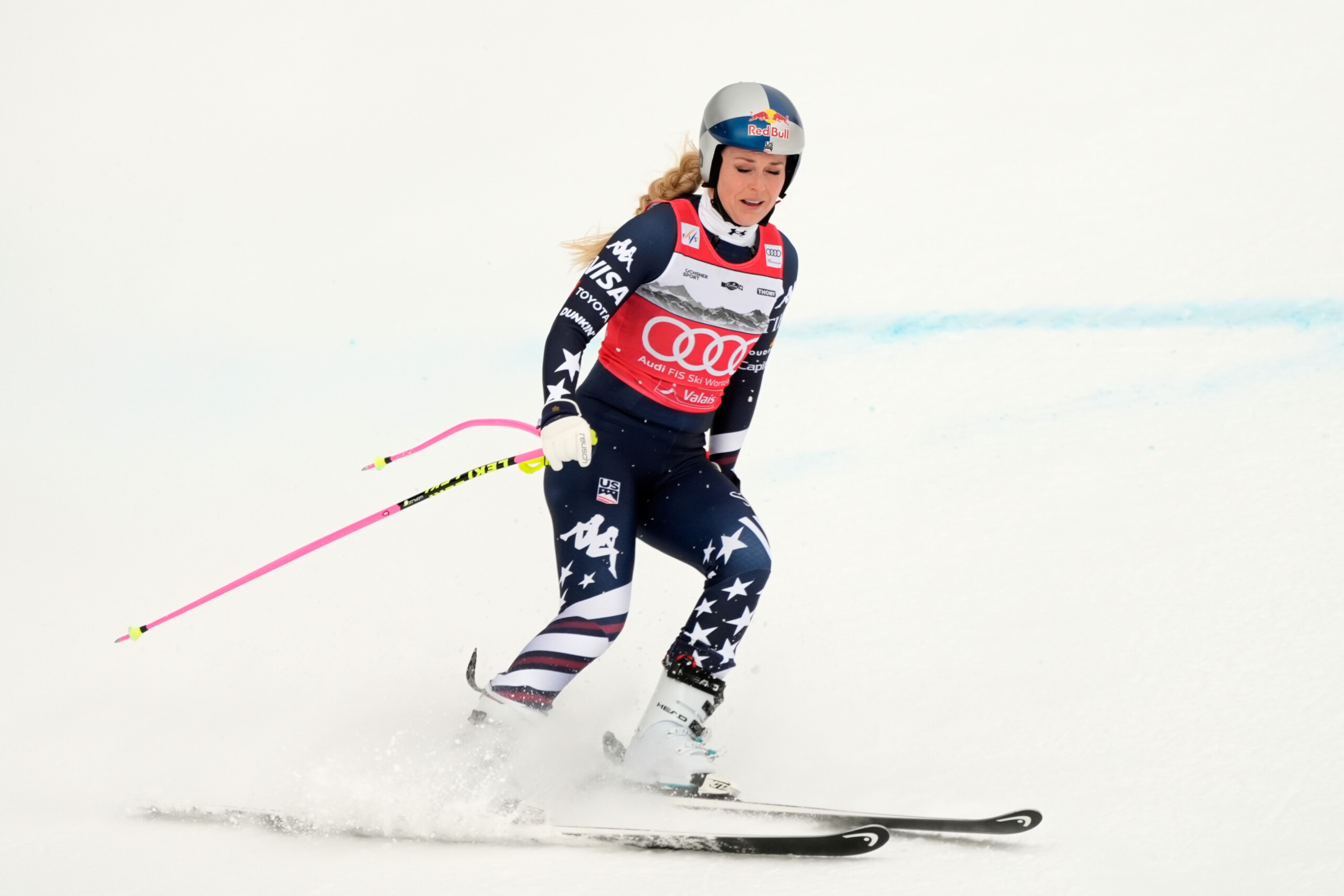 ski crans montana chute pour lindsey vonn a une semaine du debut des jeux scaled