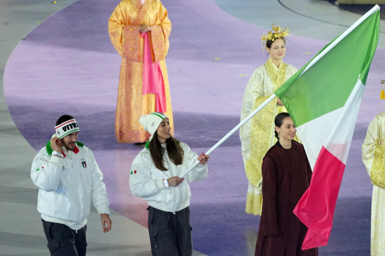 milano cortina ceremonie de cloture les azzurri guides par vittozzi et ghiotto