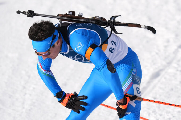 biathlon giacomel amer ma saison est terminee je suis detruit