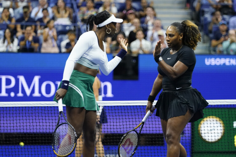 tennis venus williams serena et moi en double ensemble ce serait sympa on verra bien