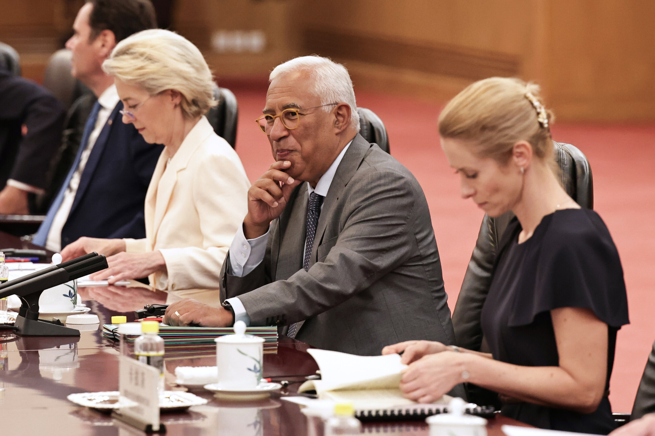 iran lundi costa von der leyen kallas en visioconference avec les dirigeants du moyen orient scaled