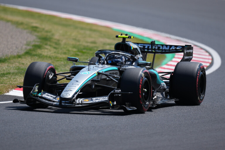 f1 grand prix du japon antonelli en pole position devant russell leclerc quatrieme et hamilton sixieme