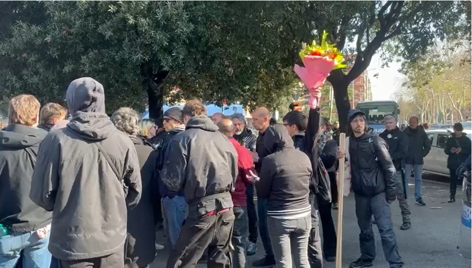 Rome, garde à vue préventive pour 91 personnes lors d’une manifestation anarchiste 1 rome garde a vue preventive pour 91 personnes lors dune manifestation anarchiste