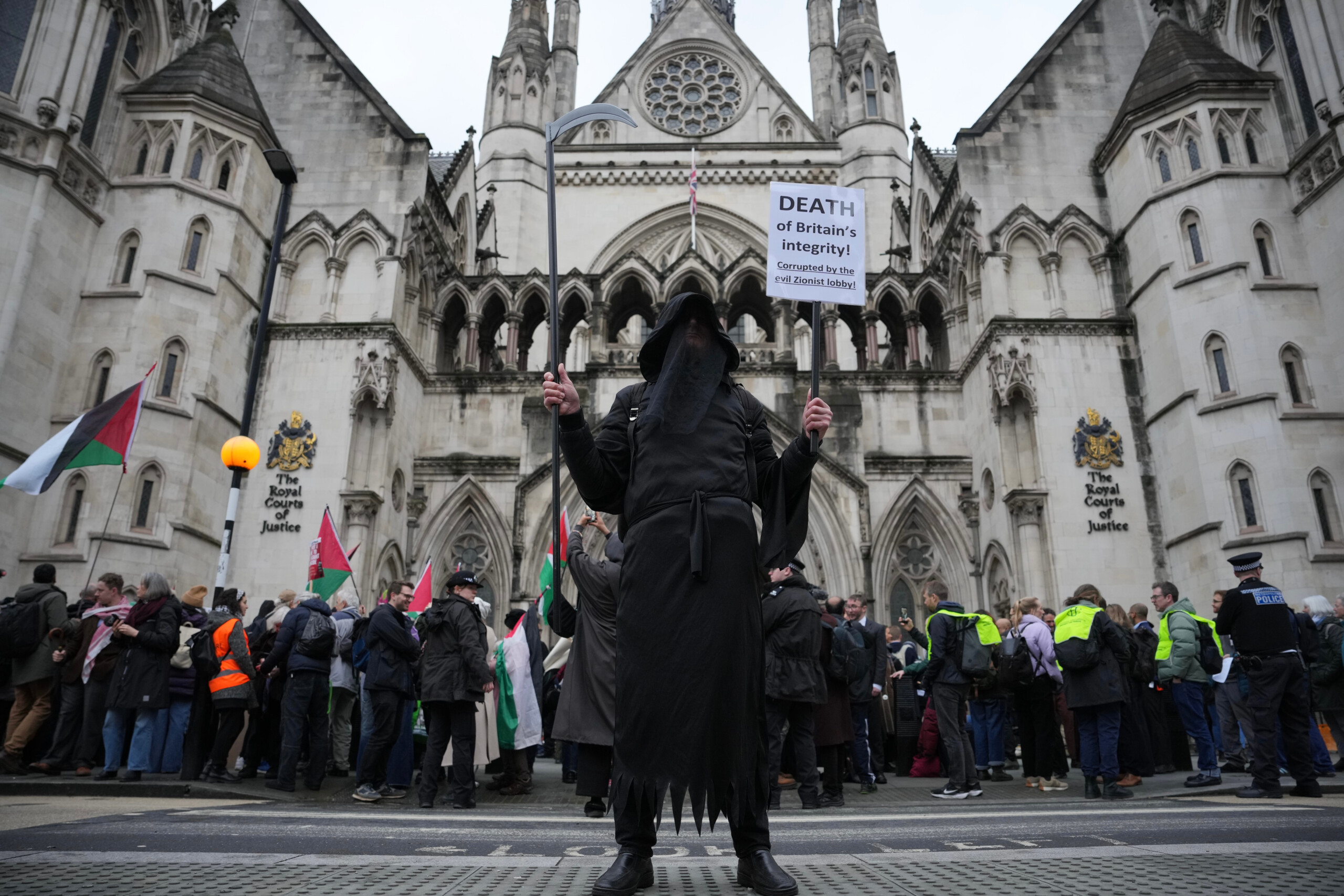 londres manifestation en soutien a palestine action 200 arrestations scaled