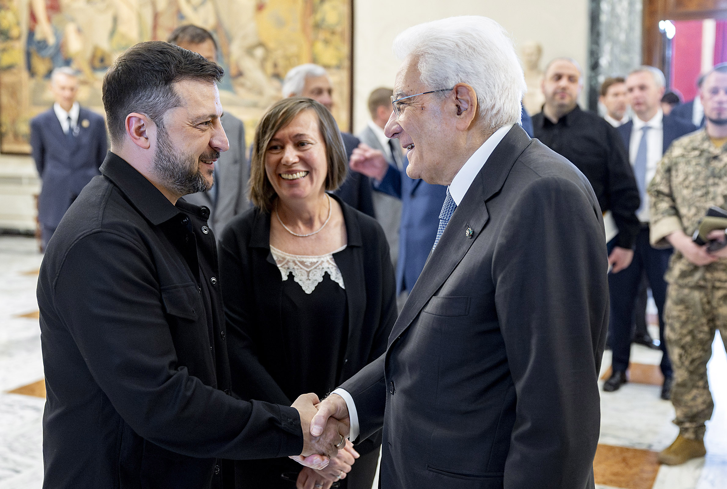 Ukraine, Zelensky rencontrera demain à Rome Mattarella et Meloni 1 ukraine zelensky rencontrera demain a rome mattarella et meloni