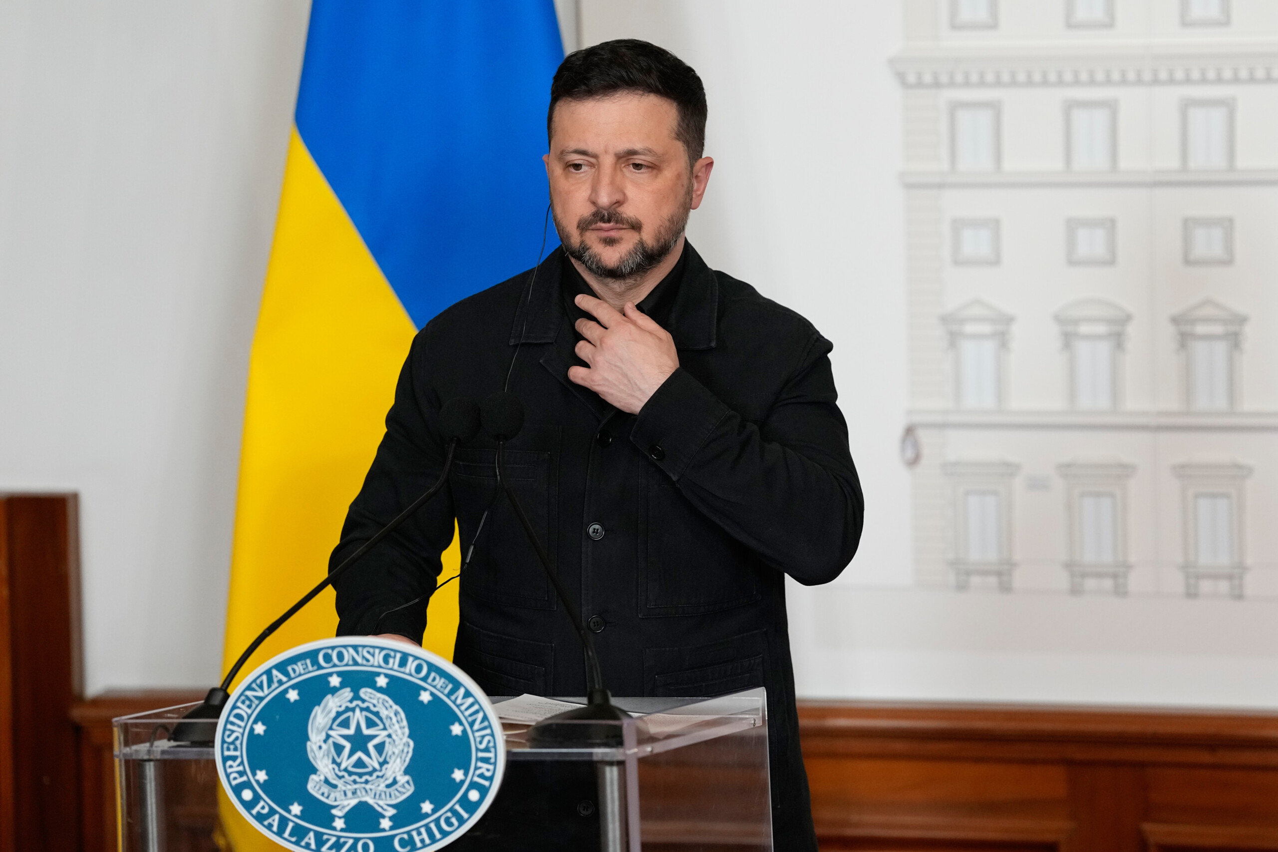 ukraine zelensky nous pouvons collaborer avec litalie pour la production de systemes de defense antiaerienne scaled