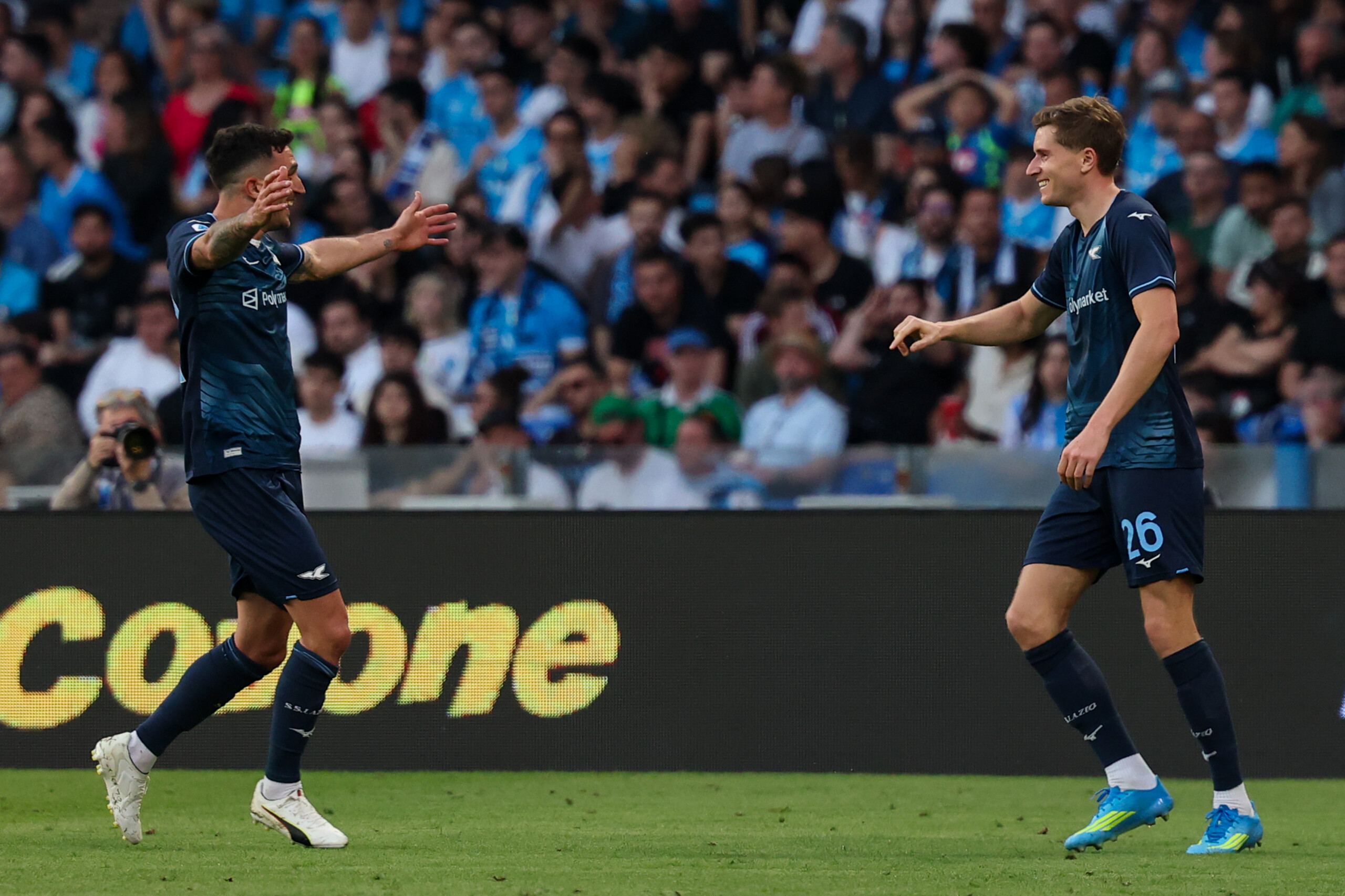 football la lazio simpose a naples les azzurri battus 2 0 scaled