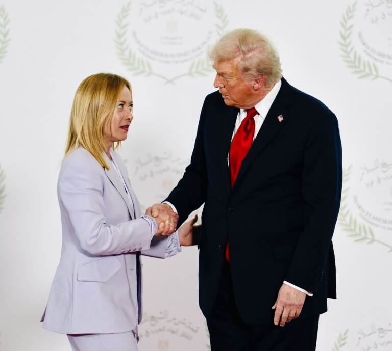 etats unis meloni proximite avec trump pas de place pour la haine politique dans les democraties