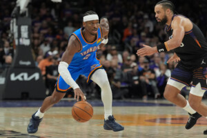 playoffs nba oklahoma elimine les suns et se qualifie pour les demi finales denver tient bon