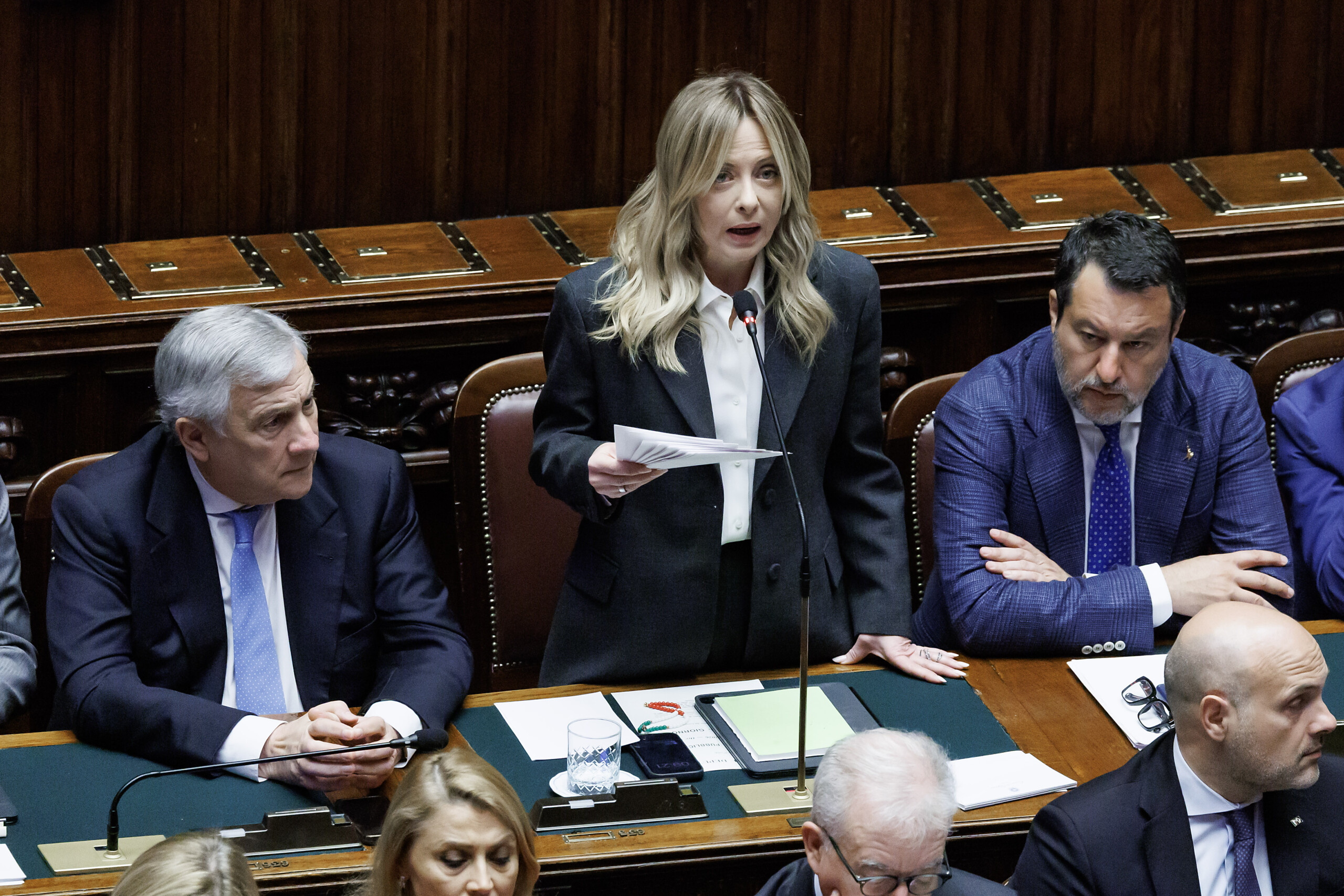 gouvernement rencontre au sommet entre meloni salvini et tajani avant le conseil des ministres scaled