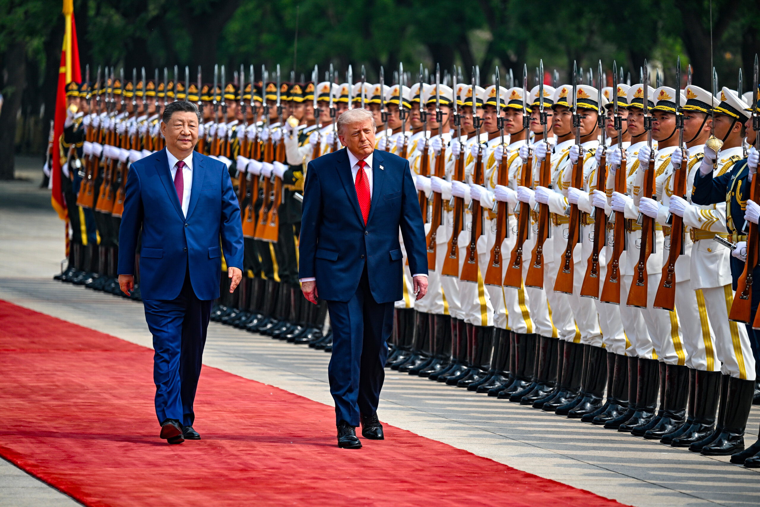 etats unis chine trump a zhongnanhai pour la derniere journee de rencontres avec xi scaled