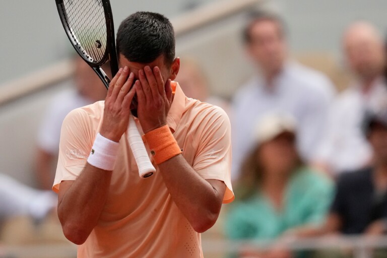 roland garros djokovic elimine battu par fonseca en 5 sets