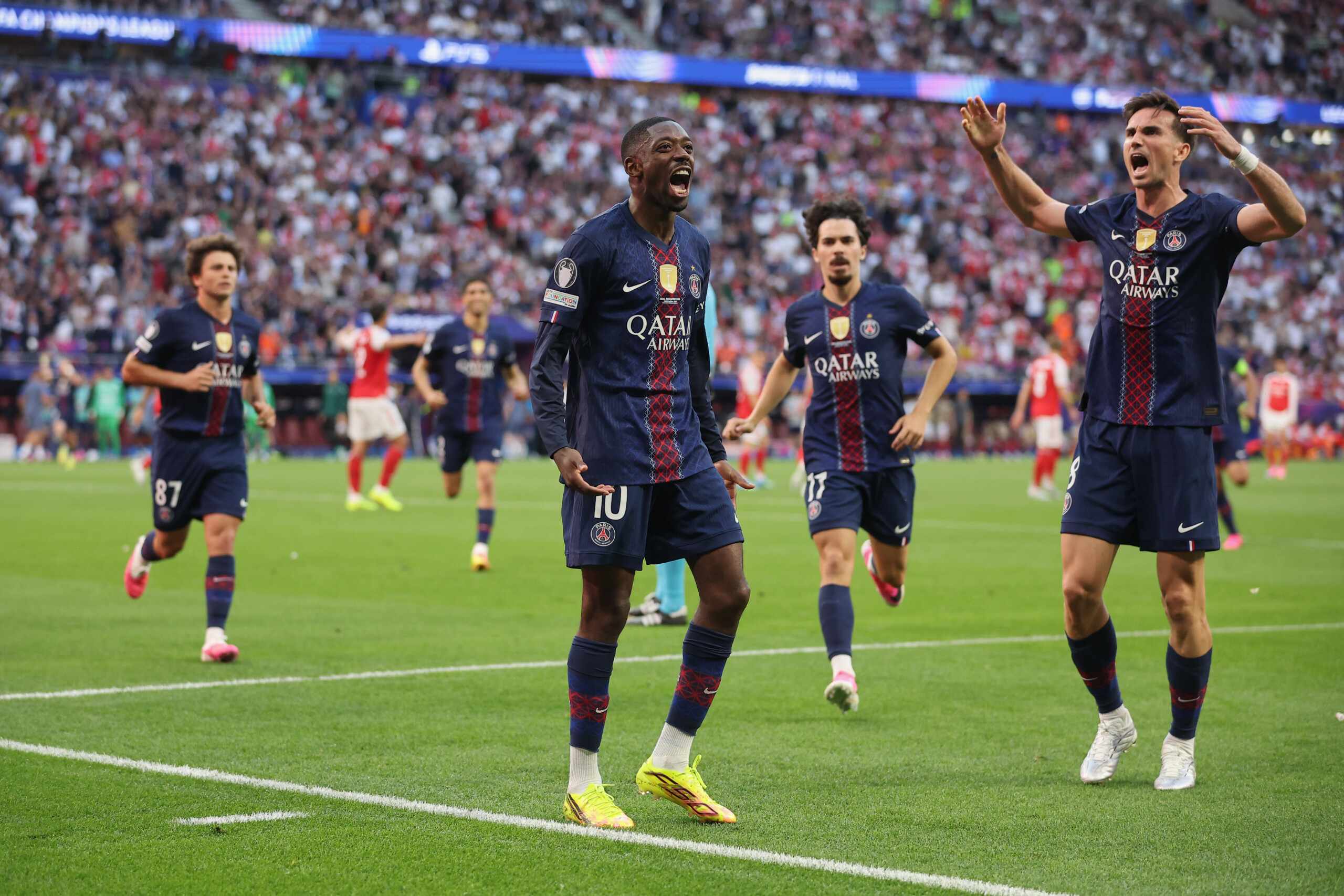 ligue des champions psg arsenal 1 1 on passe aux prolongations scaled