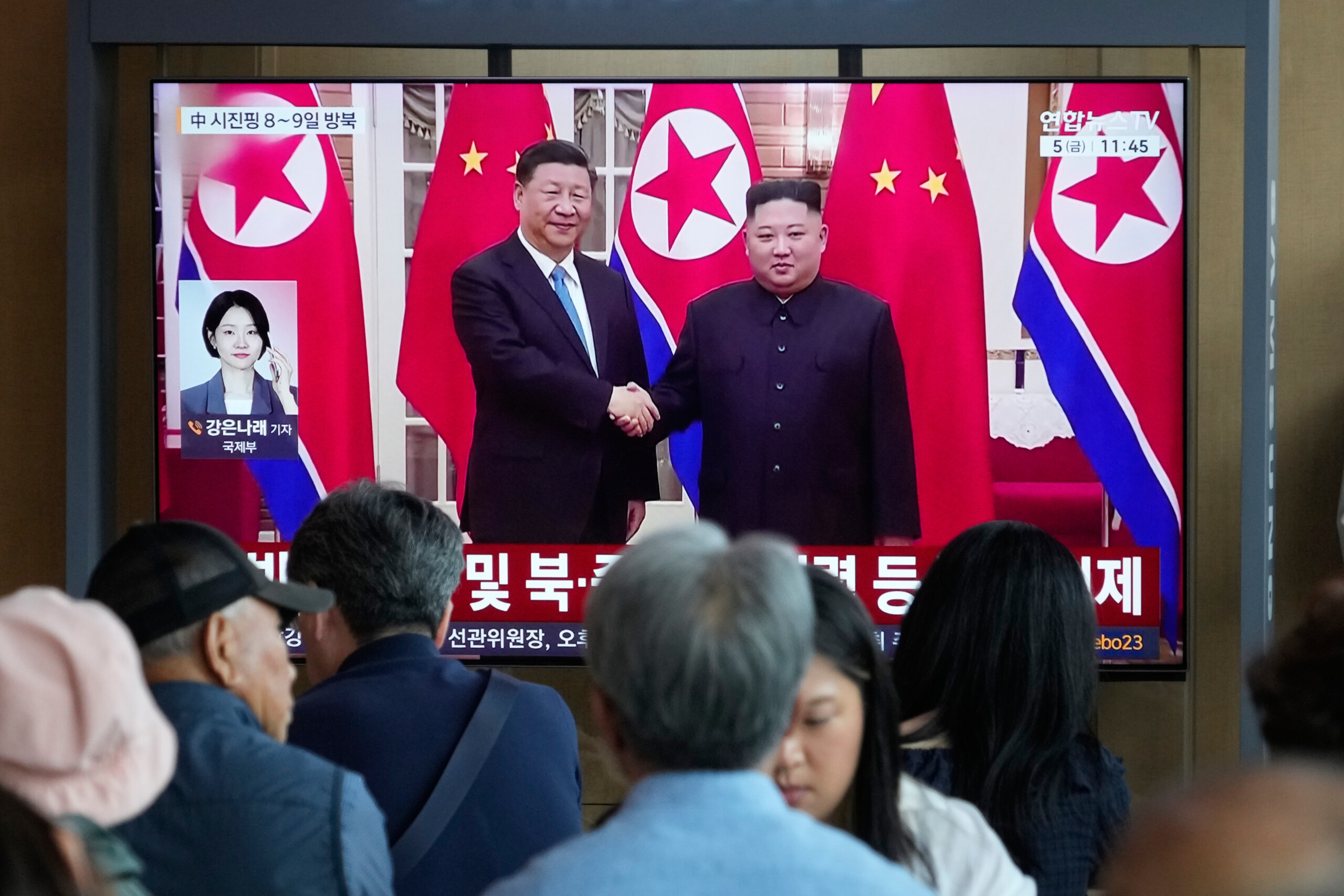 coree du nord kim presente un nouveau navire de guerre en vue de la visite de xi jinping scaled