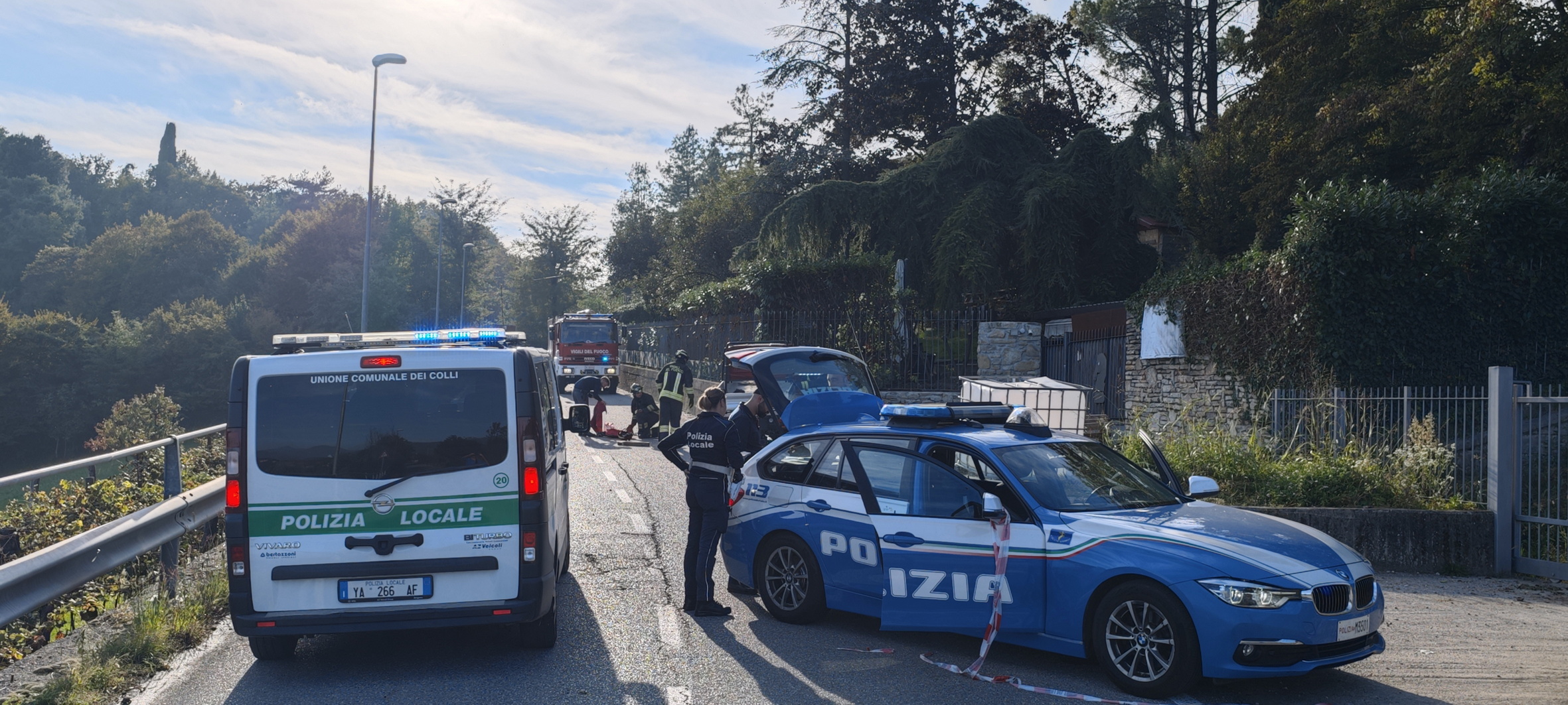accident de la route pres de macerata 2 morts et 4 blesses